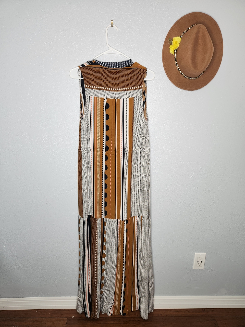Anthropologie Size 6 Alondra Striped Sleeveless Maxi Dress - Picture 4 of 8